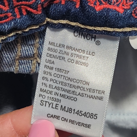 CINCH LYNDEN High Rise Medium Wash Flare Leg Trouser Jeans Size Waist 31 LONG - Picture 12 of 16